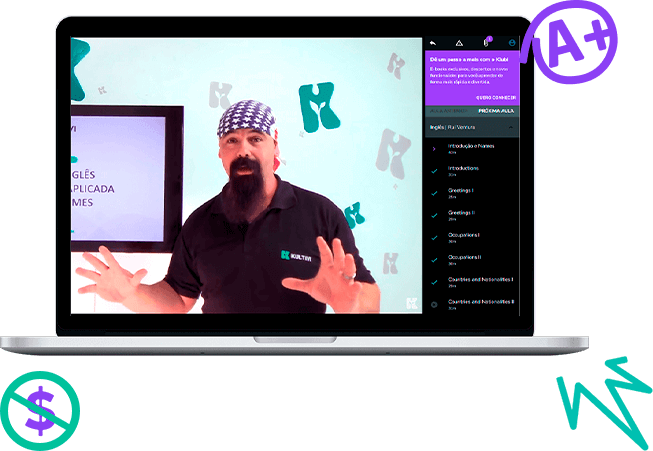 Videoaulas de inglês grátis