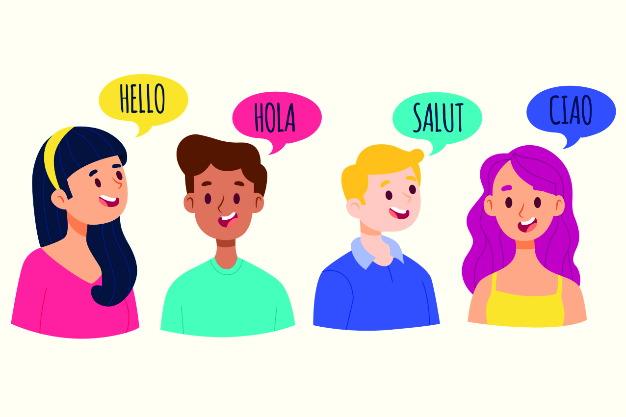 Люди разговаривают на разных языках. Люди говорящие на разных языках. Говорить на разных языках картинка. Изображение людей, общающихся на разных языках.